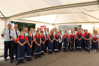 Feuerwehr aus Garnsdorf lädt zum Fest - Um 17 Uhr können die Besucher einer Einsatzübung der Jugendfeuerwehr beiwohnen.