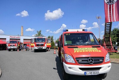 Feuerwehr lädt ein: Tag der offenen Tore und Hoffest in Mutzschen - Am Samstag stehen die Tore der Freiwilligen Feuerwehr für alle offen. Foto: Sören Müller