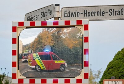 Feuerwehreinsatz: Rauch in Chemnitzer Flüchtlingsunterkunft - Am Montag wurde die Feuerwehr zu einer Notunterkunft in der Glösaer Straße gerufen. Foto: Harry Härtel