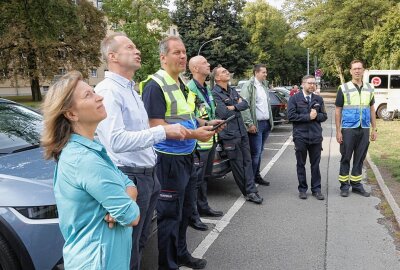 Feuerwehrgroßeinsätze in Chemnitz: Was ist passiert? - Übung am Chemnitzer Schlossteich. Foto: Jan Härtel