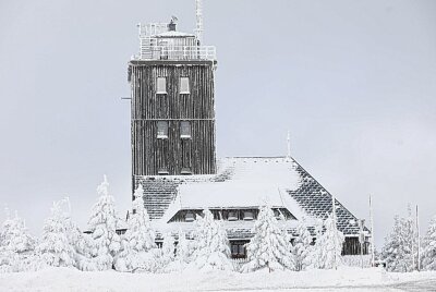 Fichtelberg lockt mit besten Wintersport-Bedingungen - Impressionen vom Fichtelberg- Plateau. Foto: Thomas Fritzsch/PhotoERZ