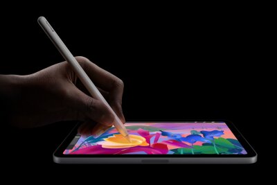 Fit für die Zukunft? Ein Blick auf das neue iPad mini - Mehr Möglichkeiten für Kreative: Das kleine iPad kann nun auch mit dem Apple Pencil Pro zusammenarbeiten.