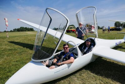 Fliegende Holländer machen Station im Erzgebirge - Jeden Tag gab es 60 bis 80 Starts. Foto: Andreas Bauer