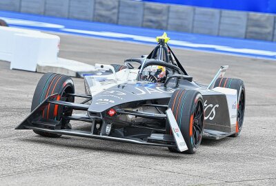 Formel E in Berlin mit Unterstützung vom Sachsenring - Der große Gewinner von Berlin und Meisterschaftsspitzenreiter Nick Cassidy. Foto: Thorsten Horn