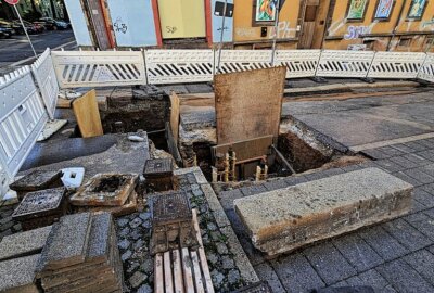 Fortschritte auf der Zietenstraße: Abschnitt wieder befahrbar - Die Baustelle an der Zietenstraße. Foto: Harry Härtel