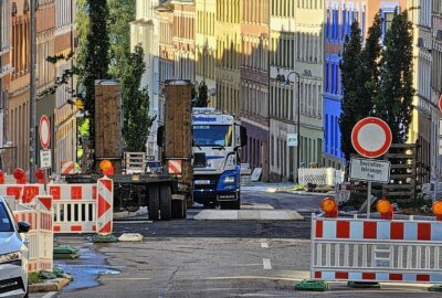 Fortschritte auf der Zietenstraße: Abschnitt wieder befahrbar - Es wurden 3,3 Millionen Euro investiert. Foto: Harry Härtel