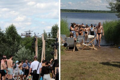 Fotos! Letztes Melt-Festival in Ferropolis mit 150 Künstlern - Fotos vom Melt am ehemaligen Braunkohle-Tagebau-Areal.