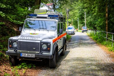 Frau stürzt 25 Meter in die Tiefe: Helikopter-Rettung nach schwerem Wanderunfall - Zusätzlich kam es über Pfingsten zu weiteren Einsätzen der Bergwacht. Foto: Marko Förster