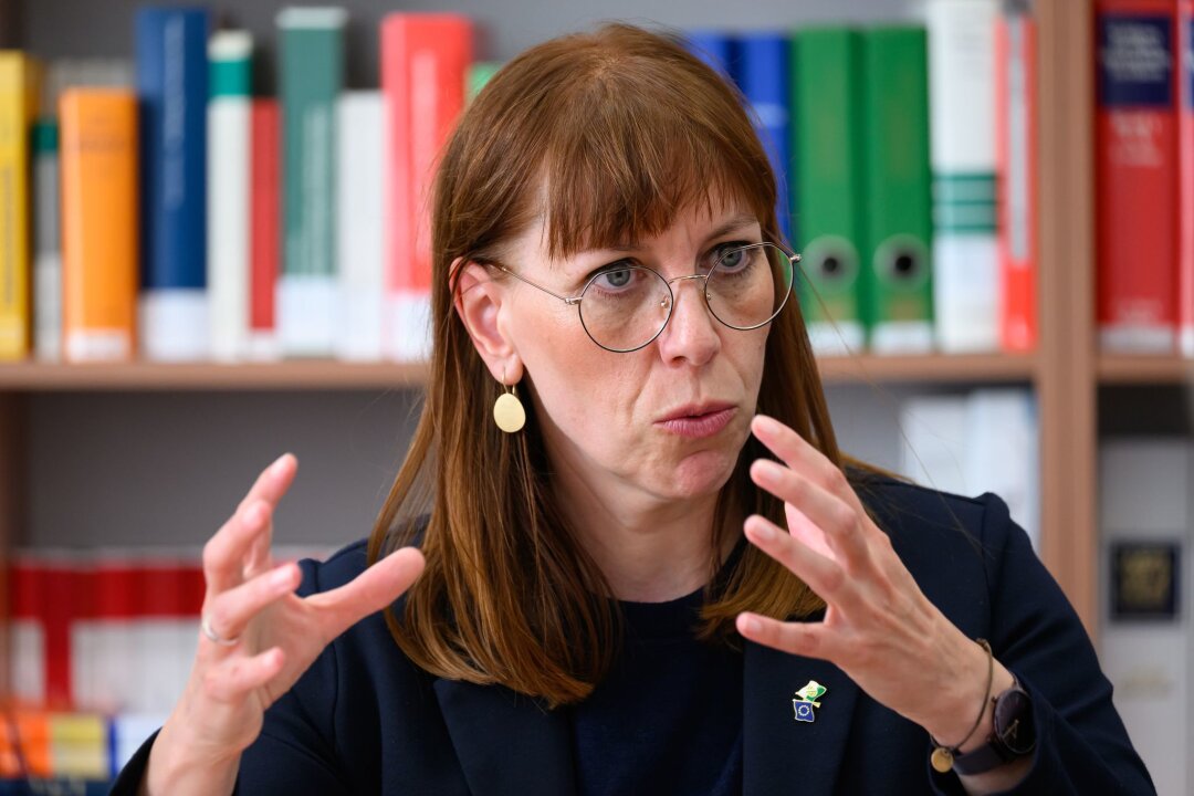 Frauen in der Kommunalpolitik: Sachsen unter Schlusslichtern - Katja Meier (Grüne), Justizministerin von Sachsen (Archivbild).