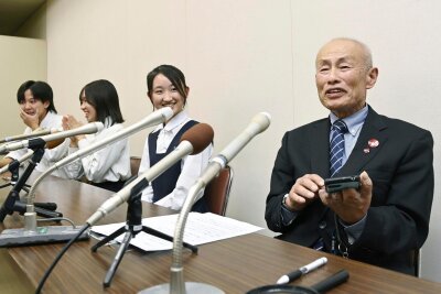 Friedensnobelpreis ehrt Hiroshima- und Nagasaki-Überlebende - Toshiyuki Mimaki, Präsident von Nihon Hidankyo, reagierte bewegt auf die Bekanntgabe.