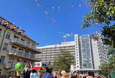 Frühchen stehen im Mittelpunkt - Am Samstag fand das 16. Frühchentreffen der Klinik für Kinder- und Jugendmedizin des Klinikums Chemnitz statt. Foto: Steffi Hofmann