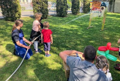 Frühchen stehen im Mittelpunkt - Familientag für Frühgeborene und ihre Familien in Chemnitz. Foto: Steffi Hofmann