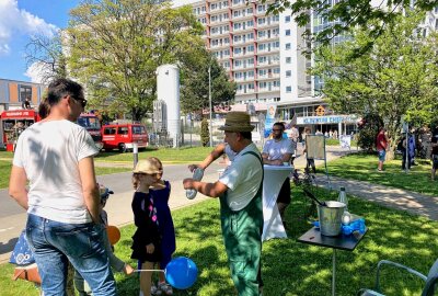 Frühchen stehen im Mittelpunkt - Kinderklinik und Vereine begeistern Groß und Klein. Foto: Steffi Hofmann