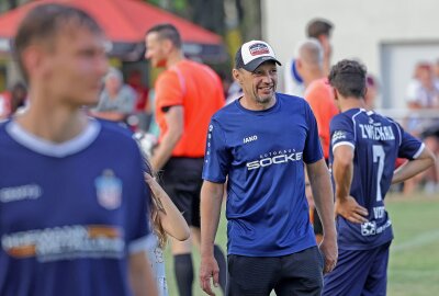 FSV Zwickau gewinnt Test in Glauchau - Am Mittwochabend fand das Testspiel VfB Empor Glauchau gegen FSV Zwickau statt. Foto: Andreas Kretschel