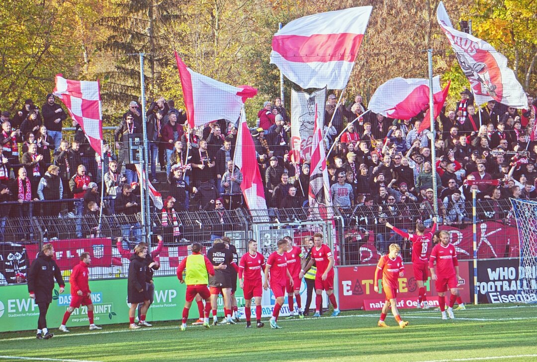 FSV Zwickau mit filmreifen Auftritt in Babelsberg - Der FSV Zwickau hat das Auswärtsspiel beim SV Babelsberg gewonnen. Foto: Marcus Hengst