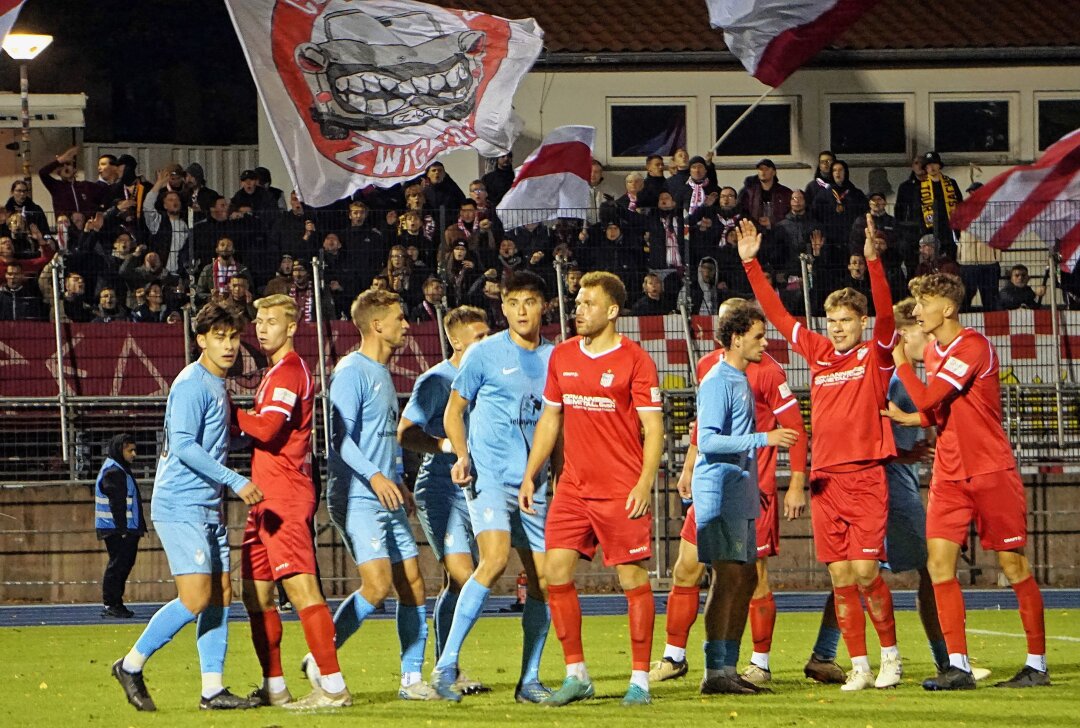 FSV Zwickau mit Punkteteilung gegen die Viktoria - Der FSV Zwickau hat sich von Viktoria Berlin mit einem torlosem Remis getrennt. Foto: Marcus Hengst