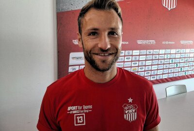 FSV Zwickau verliert in Berlin - Zwickauer Aktivposten in Berlin: FSV-Kapitän Mike Könnecke, Foto: Knut Berger