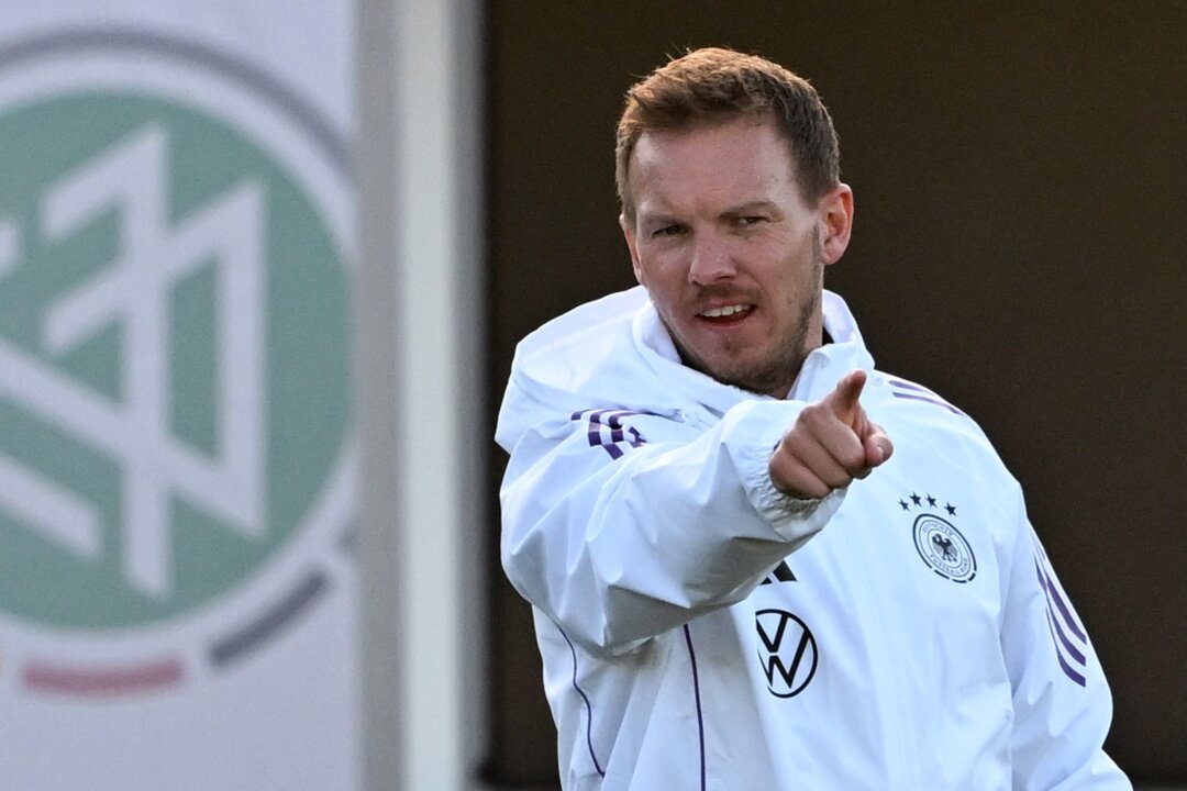 Fußball-Nationalteam kehrt auf den DFB-Campus zurück - Rückkehr auf den DFB-Campus: Bundestrainer Julian Nagelsmann.