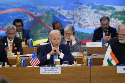 G20 in Rio: Bidens langsamer Abschied von der Weltbühne - Für Biden dürfte der G20 in Rio der letzte große Gipfel als US-Präsident sein. 