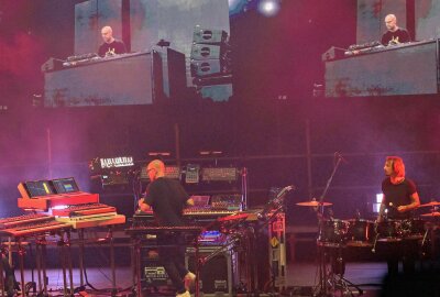 Gänsehaut-Momente und unvergessliche Konzert-Erlebnisse auf der Waldbühne Schwarzenberg - Zum Abschluss der Geburtstag-Party war Schiller live zu erleben. Foto: Ralf Wendland