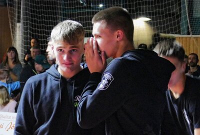 Gelenauer Regionalliga-Ringer tanken Selbstvertrauen fürs Gipfeltreffen - Erstmals standen die Brüder Mark und Erik Wagner gemeinsam für Gelenau auf der Matte. Foto: Andreas Bauer