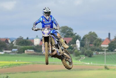 Gelungene sächsische Generalprobe für "Rund um Zschopau" - Jeremy Sydow feierte den nächsten Erfolg auf ganzer Breite. Foto: Thorsten Horn