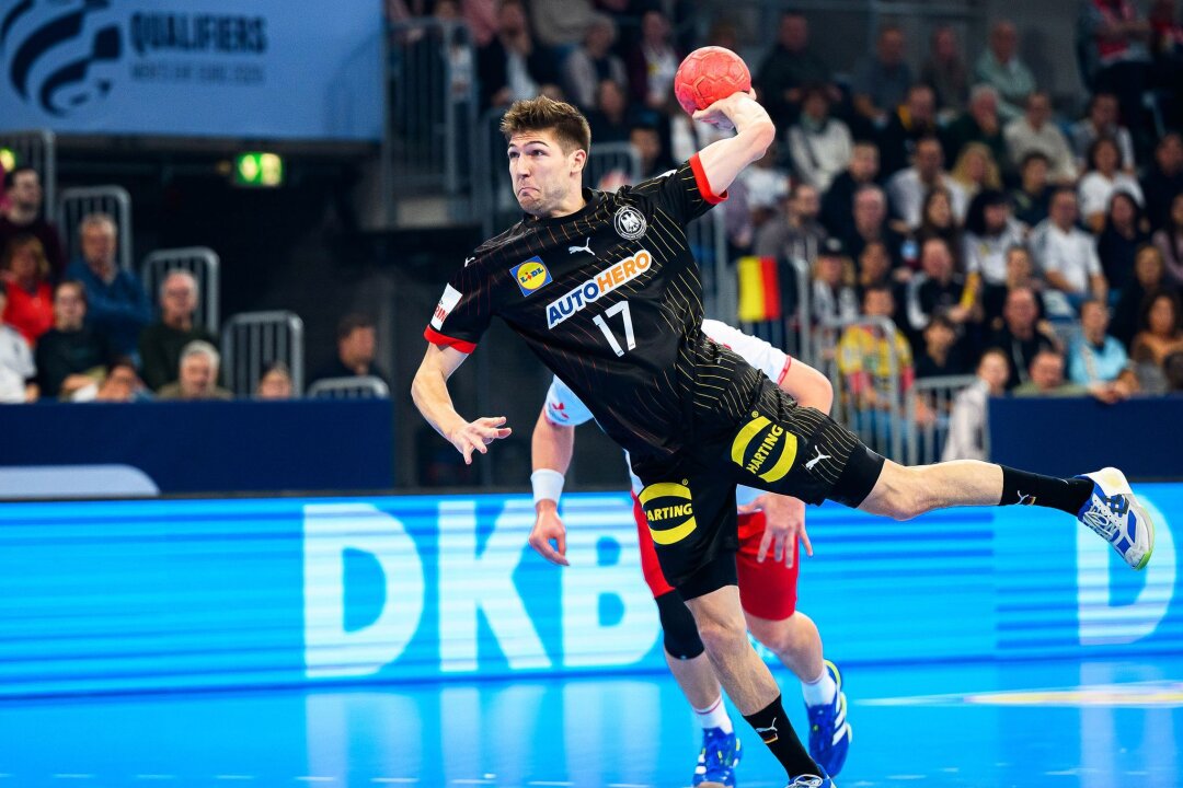 Gislason tobt: Handballer mit Rumpel-Auftritt in der Türkei - War beim Sieg in der Türkei bester deutscher Werfer: Lukas Zerbe.