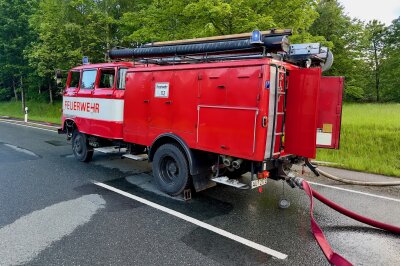 Großbrand in Aue: Brandursache geklärt - 
