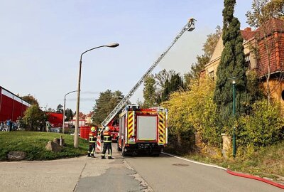 Großbrand in Löbau: Brandserie setzt sich fort - Brandserie in Löbau setzt sich fort. Foto: xcitepress