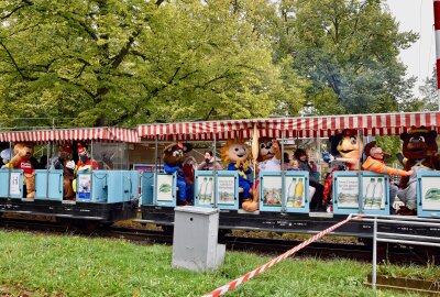 Großes Maskottchentreffen im Küchwald: 27. Ausgabe begeistert Chemnitz - Eine flauschige Tradition: Das Maskottchentreffen im Küchwald. Foto: Steffi Hofmann