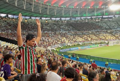 Groundhopping: Wie Corona die Fußball- und Reiselust einschränkt - Die letzte weite Reise führte Chris im März nach Südamerika, wo er am 08. März im modernen Maracanã-Stadion das Spiel zwischen Fluminense Football Club gegen Resende Futebol Clube verfolgte. Foto: Privat 