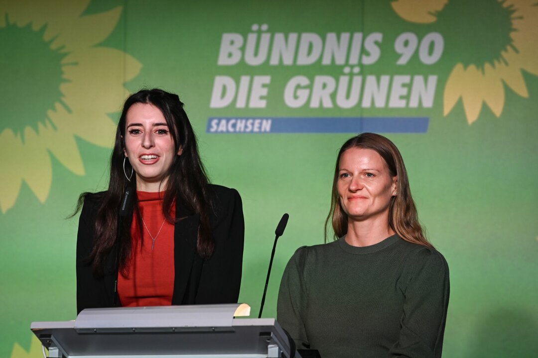 Grüne kritisieren CDU und SPD in Sachsen scharf - Die Grünen blicken mit Skepsis auf die Versuche der Regierungsbildung in Sachsen. (Archivbild)