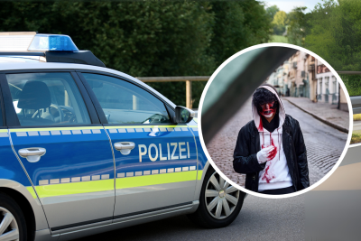 Gruselige Begegnungen: "Joker"-Imitator treibt im Erzgebirge sein Unwesen - Ein Maskierter versetzte Neuhausen in Angst und Schrecken.