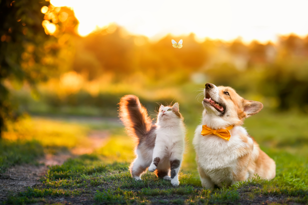 Katze und Hund - Haustierliebe auf BLICK.de