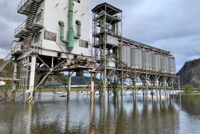 Usti nad Labem erreicht bereits einen Wasserstand von über 6 Meter. Foto: Daniel Unger