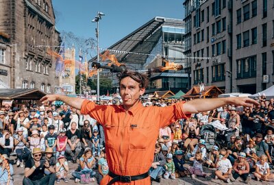 Hutfestival: Ein Wochenende im Zeichen der Straßenkunst - Bald findet wieder das Hutfestival in Chemnitz statt. Foto: Johannes Richter