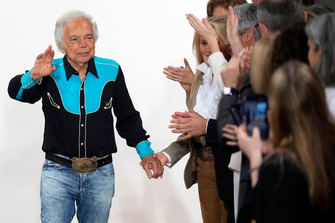 "Ich bin das Produkt": Modemacher Ralph Lauren wird 85 - Designer Ralph Lauren wird 85 Jahre alt. (Archivbild)