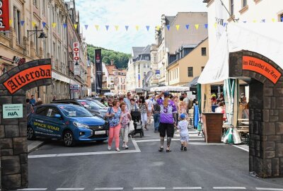 In diesem Jahr kein Auer Stadtfest - Ein Stadtfest gibt es zugunsten des Tages der Sachsen, der im September gefeiert wird, in diesem Jahr nicht in Aue. Foto: Ramona Schwabe