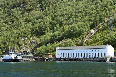 Industriekultur im Fjordland: In die Gründerzeit Norwegens - Errichtet zur Stromversorgung von Stavanger: Das Wasserkraftwerk in Flørli war ab 1916 bis Ende der 1990er-Jahre in Betrieb.