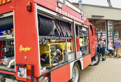 Industriepark wird zum Rummelplatz bei Festwoche in Grüna - Auch die Feuerwehr wird sich präsentieren. Fotos (2): Steffi Hofmann