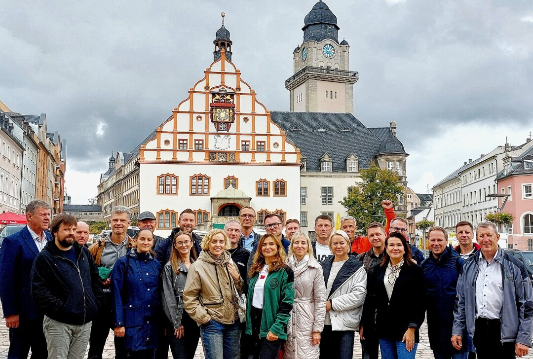 Internationales Problem: Der Regionalkreislauf beschäftigt die Abfallverwerter in Plauen und Litauen - Hier gibt es Bildimpressionen vom Arbeitsbesuch der Litauer in Plauen. Foto: Karsten Repert