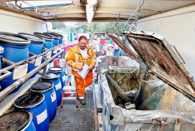 Internationales Problem: Der Regionalkreislauf beschäftigt die Abfallverwerter in Plauen und Litauen - Hier gibt es Bildimpressionen vom Arbeitsbesuch der Litauer in Plauen. Foto: Karsten Repert