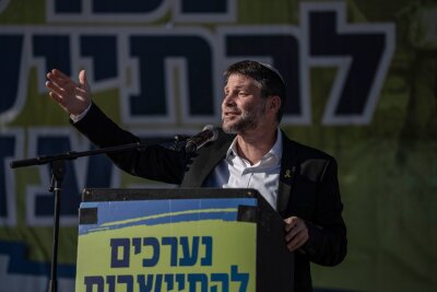 Israel greift Annexionspläne für Westjordanland wieder auf - Israels rechtsextremer Finanzminister Bezalel Smotrich will Teile des Westjordanlandes annektieren. 