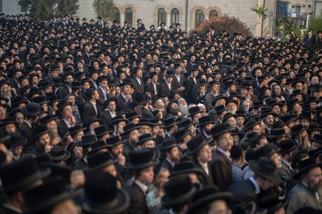 Israel schickt Tausenden Ultraorthodoxen Einberufungen - Viele Ultraorthodoxe empfinden den Militärdienst als Bedrohung ihres frommen Lebensstils. (Archivbild)