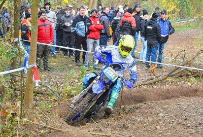 Jeremy Sydow dominierte das Enduro-EM-Finale - Hannes Lehmann hat auch bei der Enduro-EM wieder viel gelernt. Foto: Thorsten Horn