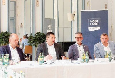 Jubiläum und Tag der Vogtländer: Megaparty in Bad Elster! - Impressionen von der Auftaktpressekonferenz zum Tag der Vogtländer. Fotos: Karsten Repert