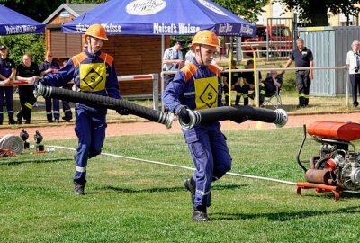 Jugendfeuerwehr Siegmar tritt gegen die bundesweit Besten an - Am 8. September 2024 findet der Bundeswettbewerb der Deutschen Jugendfeuerwehr in der sächsischen Landeshauptstadt statt. Foto: Harry Härtel/Archiv