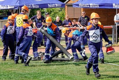 Jugendfeuerwehr Siegmar tritt gegen die bundesweit Besten an - Am 8. September 2024 findet der Bundeswettbewerb der Deutschen Jugendfeuerwehr in der sächsischen Landeshauptstadt statt. Foto: Harry Härtel/Archiv