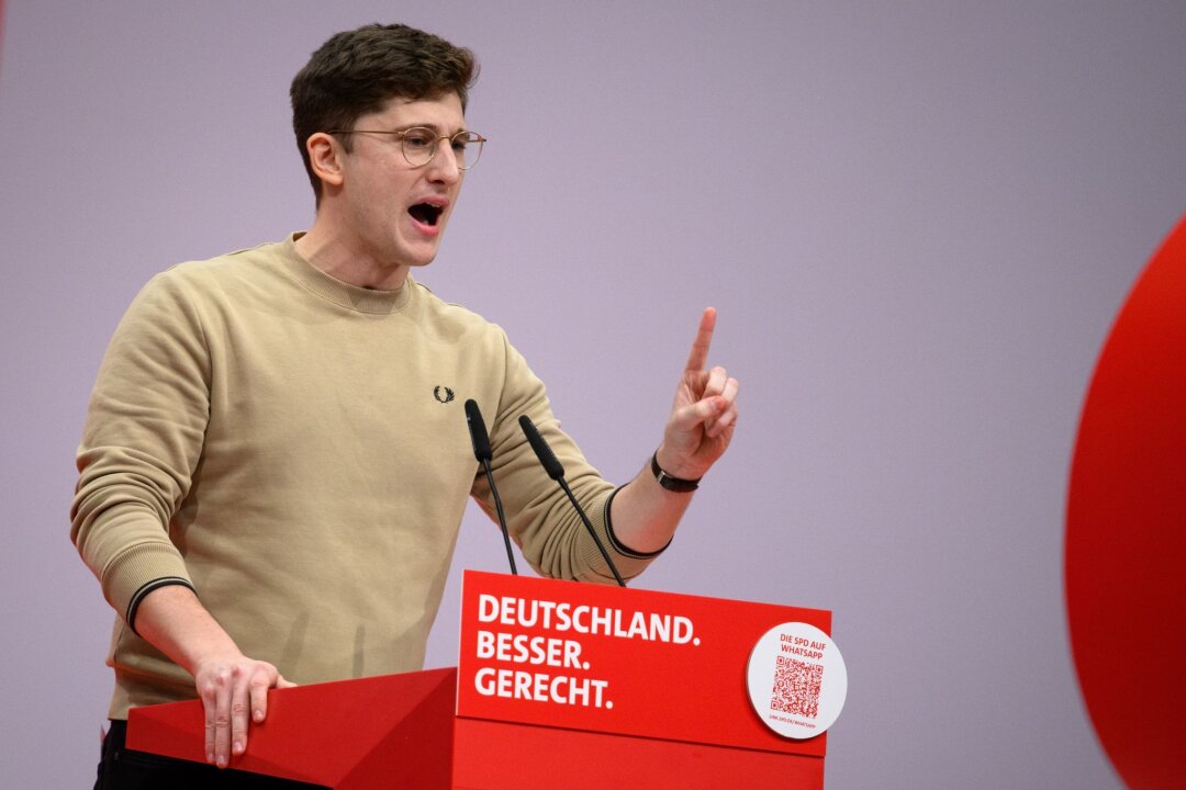 Juso-Chef legt sich mit Scholz an - Juso-Chef Türmer mobilisiert gegen das "Sicherheitspaket"