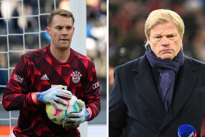 Kahns Rat an Neuer: Klares Ziel für sich definieren - Oliver Kahn (r) hat einen Rat für Manuel Neuer.